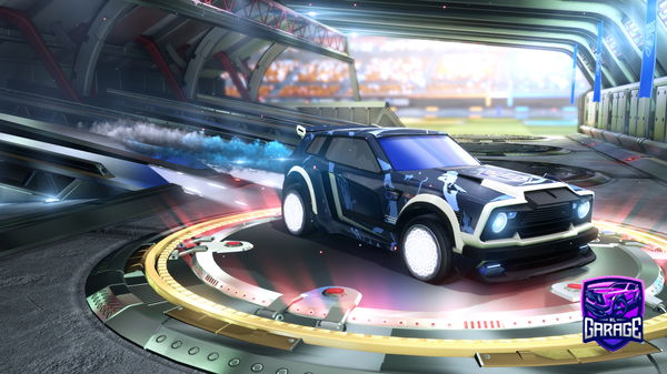 A Rocket League car design from Letsgo12