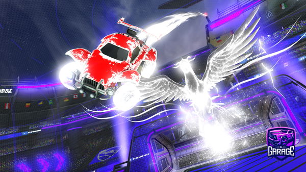 A Rocket League car design from Sweetgalaxy8089