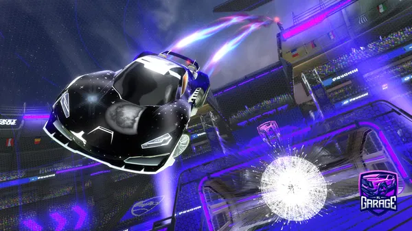 A Rocket League car design from SkyBlueTrader