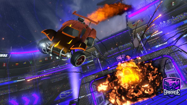 A Rocket League car design from A-people