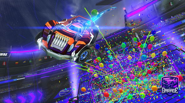 A Rocket League car design from Darker603