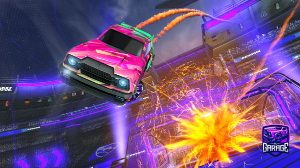 A Rocket League car design from StupFX