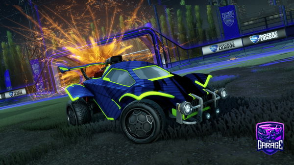 A Rocket League car design from JJerryz