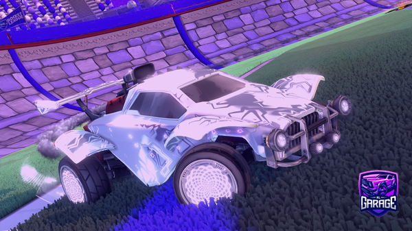 A Rocket League car design from HYDRAtoken