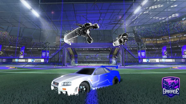 A Rocket League car design from Mari_BVB09