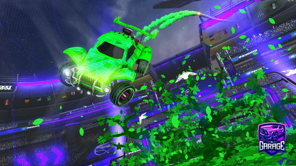 A Rocket League car design from NightRid3r