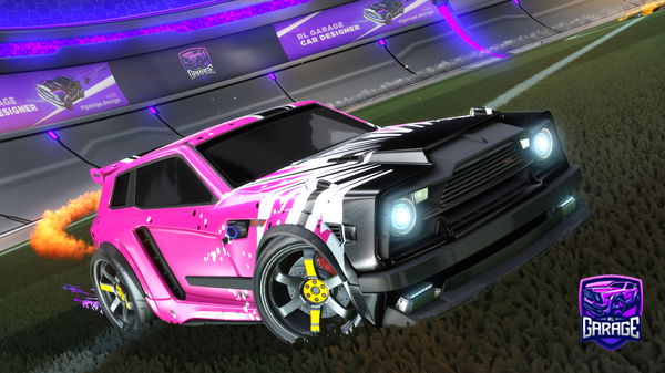 A Rocket League car design from PLOUTTY