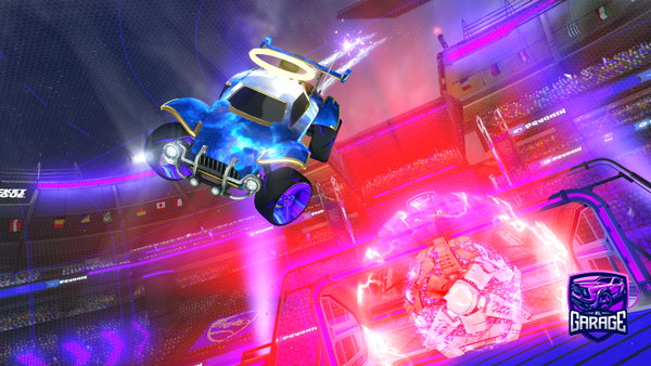 A Rocket League car design from suhaspro123