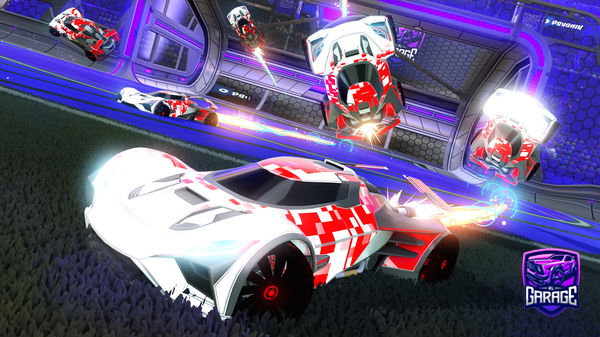A Rocket League car design from Noxaeshi12