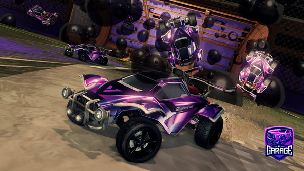 A Rocket League car design from samuxzpfx