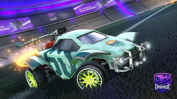 A Rocket League car design from User382778299473727