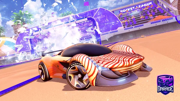 A Rocket League car design from olismynameyoyoyo