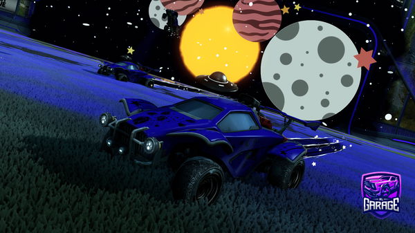 A Rocket League car design from purpispap1