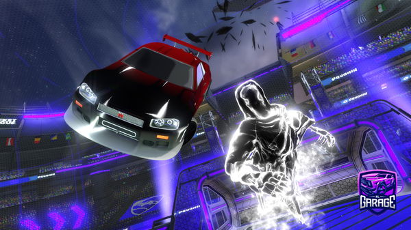 A Rocket League car design from RikkiTikki33