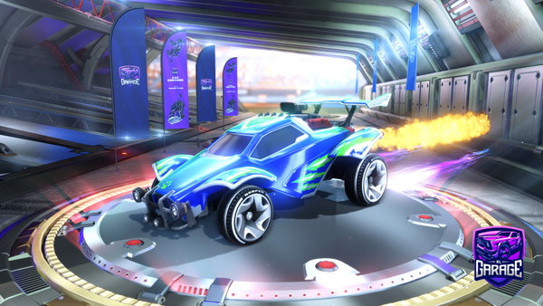 A Rocket League car design from AllianceLunasola