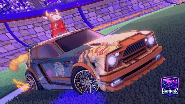 A Rocket League car design from Stephane77