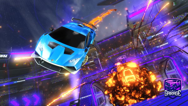 A Rocket League car design from TylerJC1234