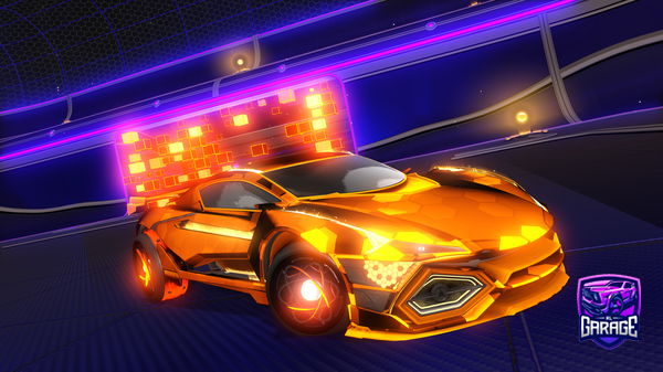 A Rocket League car design from Ludar