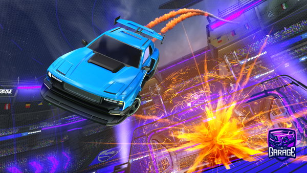 A Rocket League car design from justinkanjo