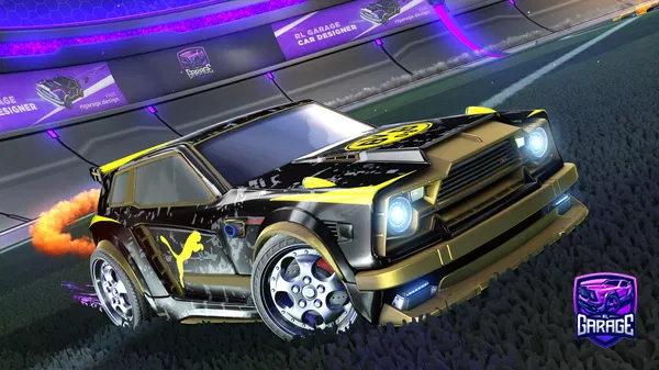 A Rocket League car design from Dontilin