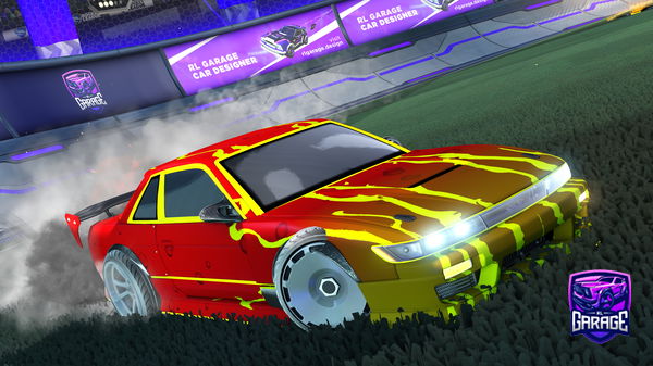A Rocket League car design from Pepinillo256