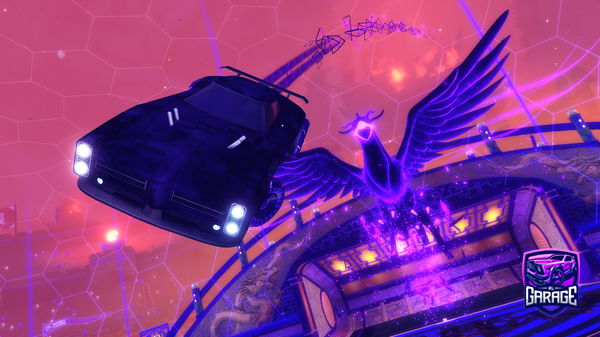 A Rocket League car design from meglabot