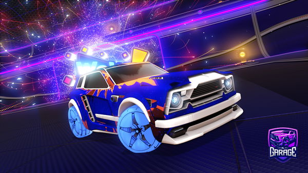 A Rocket League car design from Giltrex21