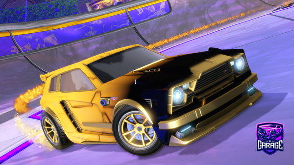 A Rocket League car design from DoggoGamer3