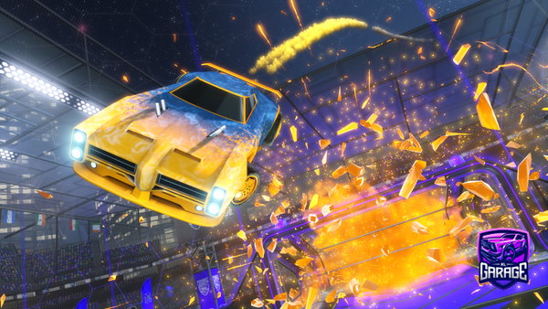 A Rocket League car design from StalenPijp