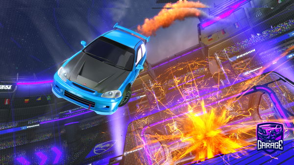 A Rocket League car design from nrs-drk