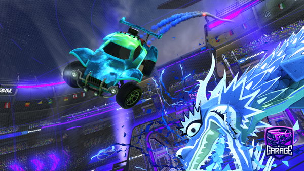 A Rocket League car design from King_Fred