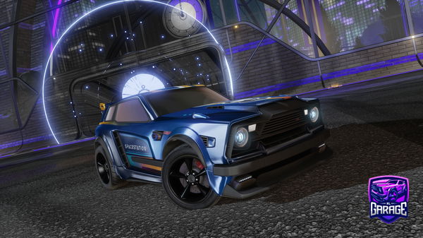A Rocket League car design from Eitvazas
