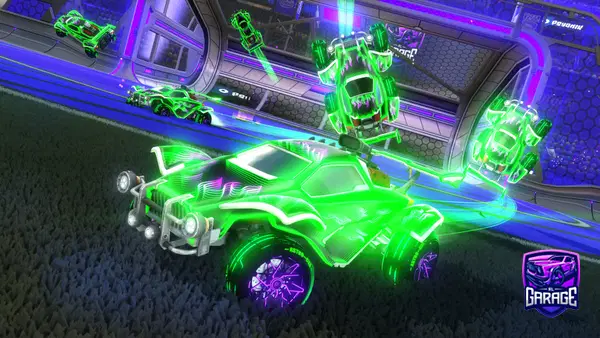 A Rocket League car design from xiw