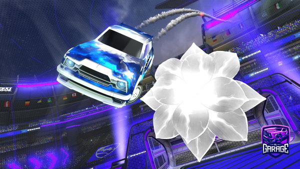 A Rocket League car design from Bydyegeggedtgdgd