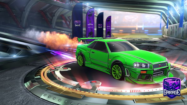 A Rocket League car design from Iceeee21