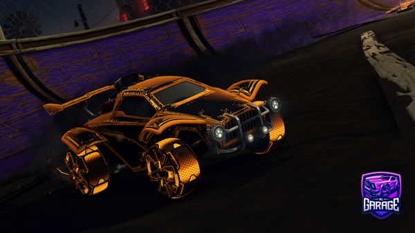 A Rocket League car design from Polar-Ray