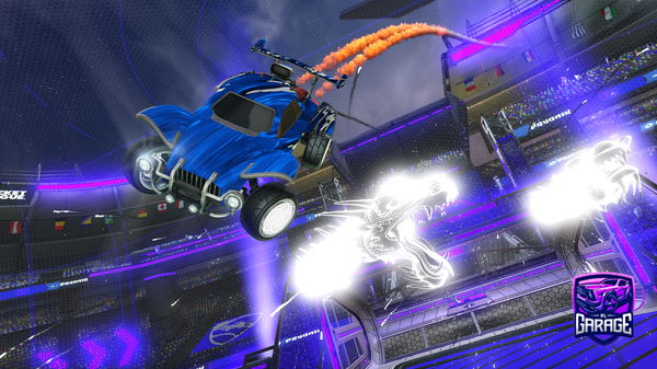 A Rocket League car design from Corneliu