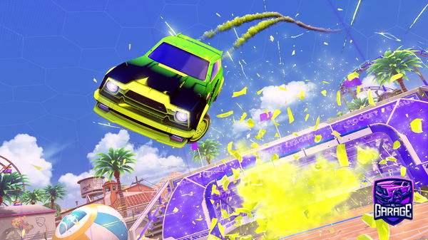 A Rocket League car design from JoltyUwU