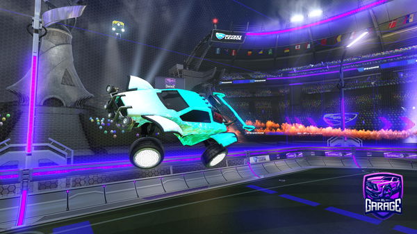 A Rocket League car design from thegunner447