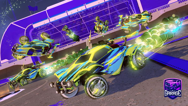 A Rocket League car design from FarquadiusMcMfin