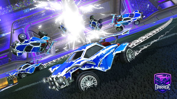 A Rocket League car design from Pulse-ni-ght