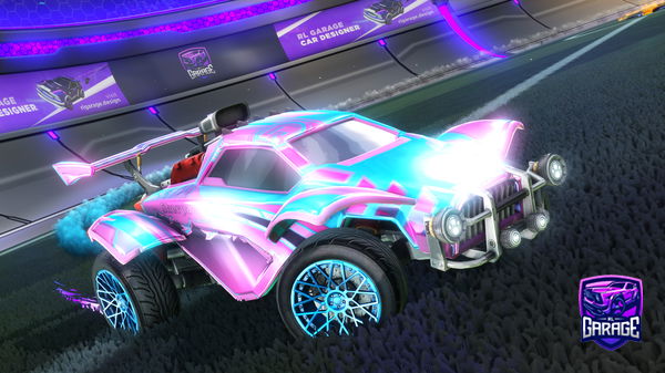 A Rocket League car design from Razor_Gun4