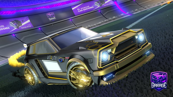 A Rocket League car design from JaredCL23