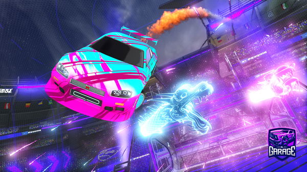 A Rocket League car design from alf0n09