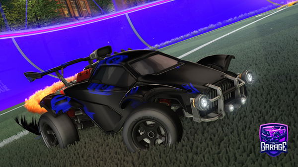 A Rocket League car design from Crack_Dora