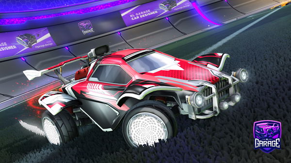 A Rocket League car design from amustycow-_-