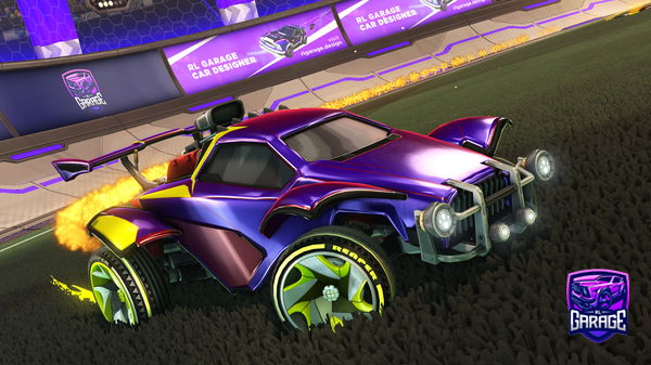 A Rocket League car design from VeNxM_42