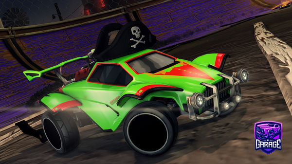 A Rocket League car design from Lexa_S78