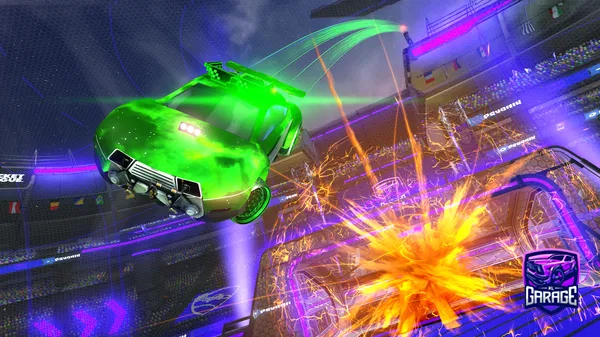 A Rocket League car design from shjo85