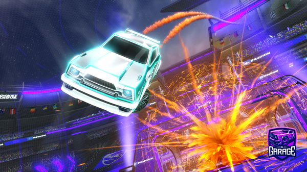 A Rocket League car design from tschooner